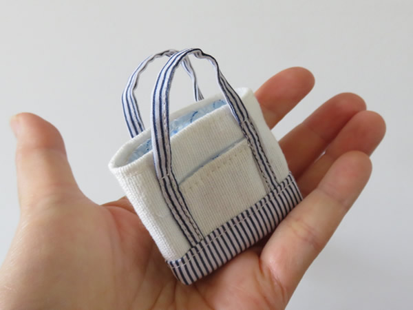 a miniature bag